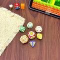 Mario Party Themed Polyhedral Dice Set, DND Tabletop RPG Board Game Collectible