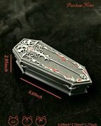 Sylus - Love and Deepspace: Silver-winged Demon Coffin Ornament, Jewelry Storage Box