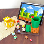 Mario Party Themed Polyhedral Dice Set, DND Tabletop RPG Board Game Collectible