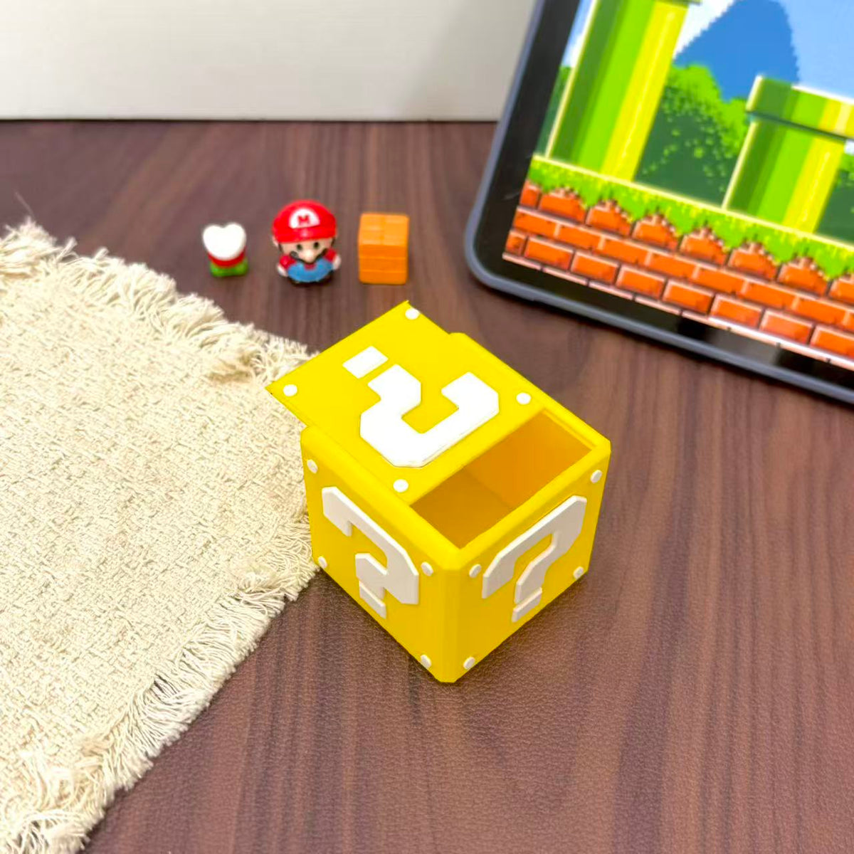 Mario Party Themed Polyhedral Dice Set, DND Tabletop RPG Board Game Collectible